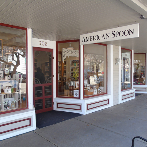 Shopping in Saugatuck at American Spoon