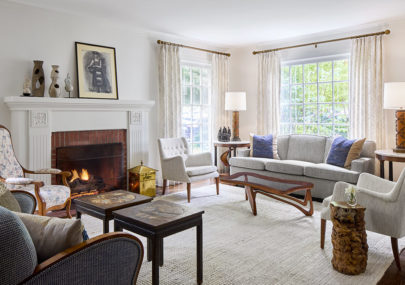 Cozy up in our living room - Wickwood Inn