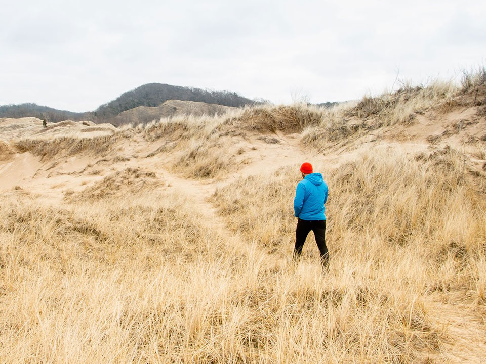 Take a hike through the dunes