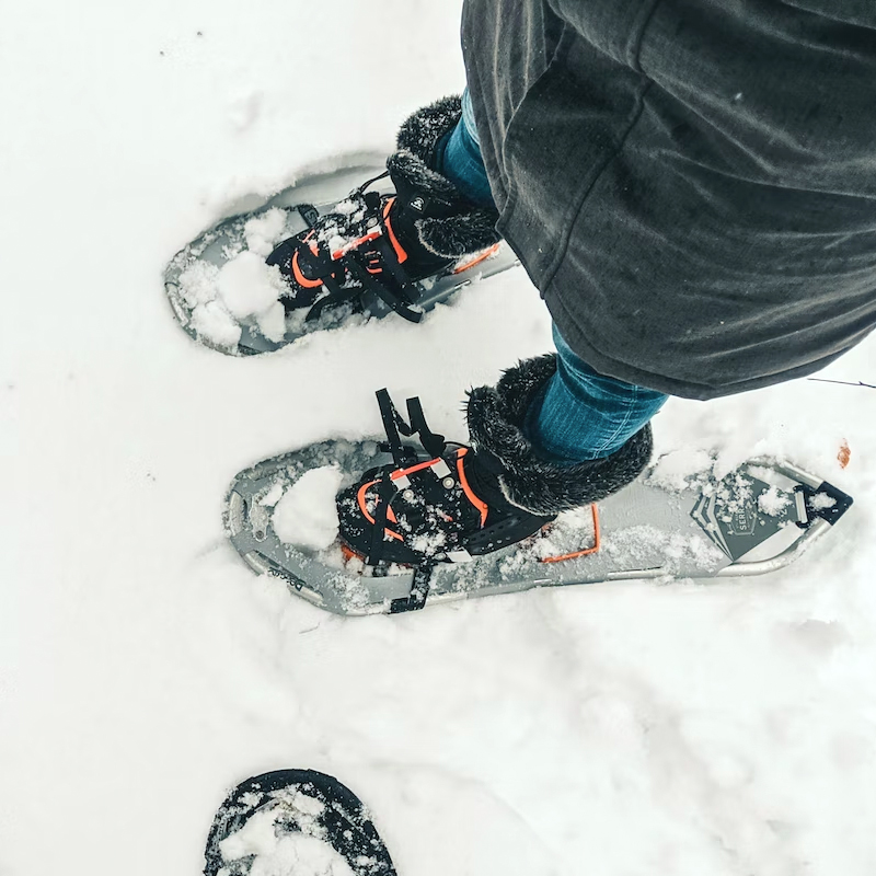 Snowshoeing through Western Michigan - Wickwood Inn