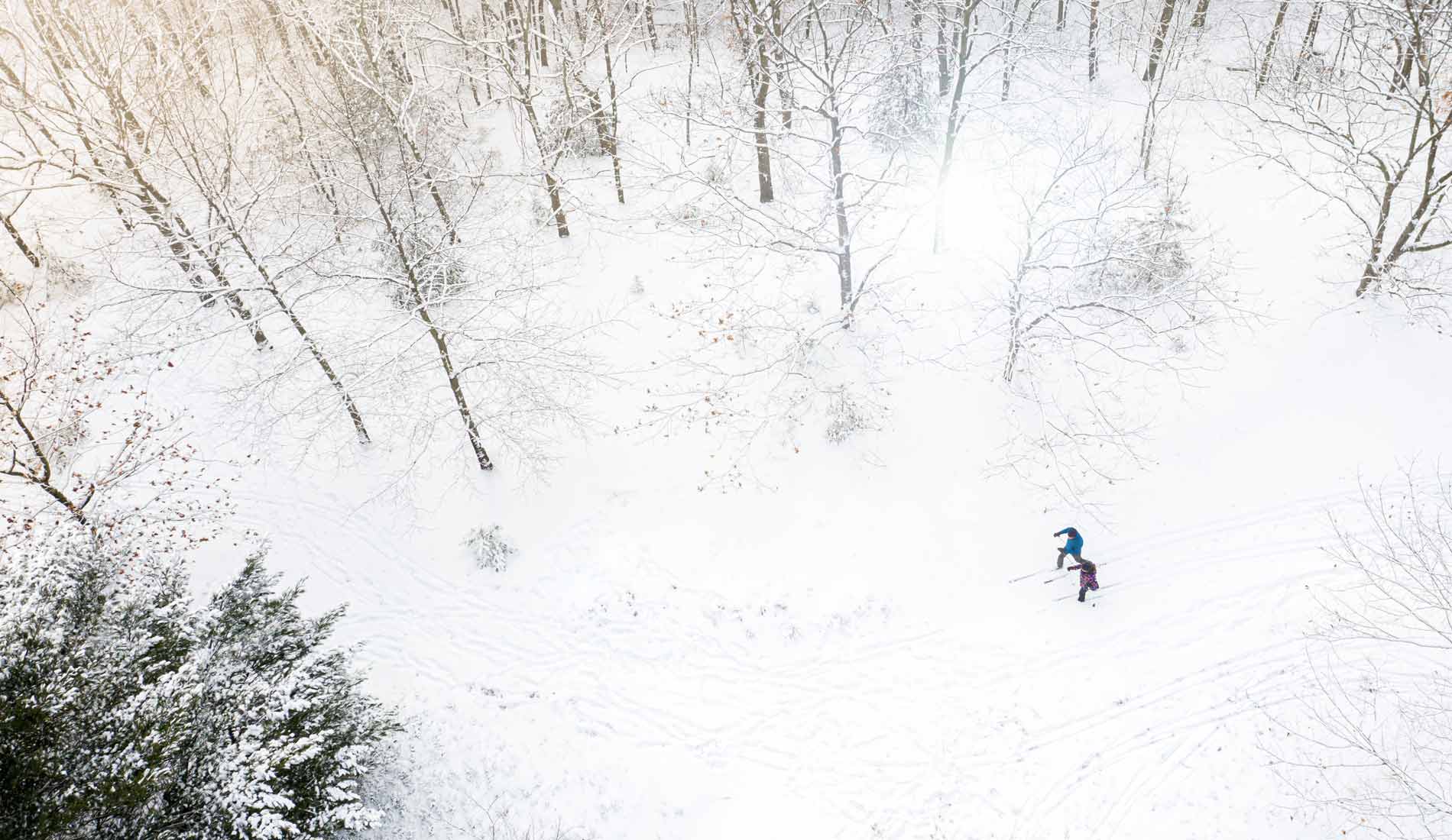 cross-country skiing and snow shoeing in and around the Wickwood Inn - Wickwood Inn