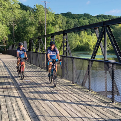 Bike trails and paths in Saugatuck