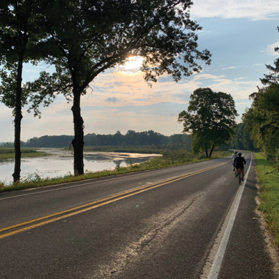 Bike trails and paths in Saugatuck