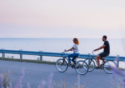 Bike trails and paths in Saugatuck
