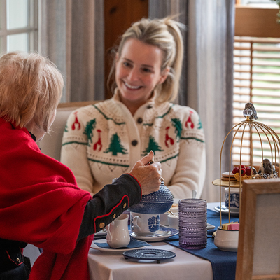 Holiday Tea Time at The Wickwood